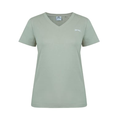 Slazenger - T-Shirt für Damen (Moosgrün)