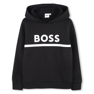 Boss - Kapuzenpullover für Kinder (Schwarz)