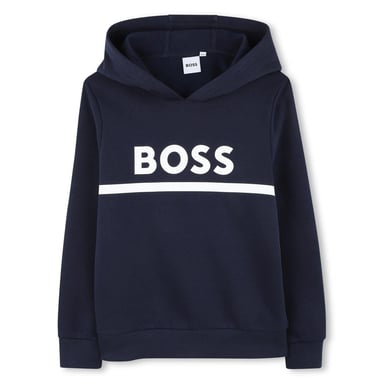 Boss - Kapuzenpullover für Kinder (Marine)