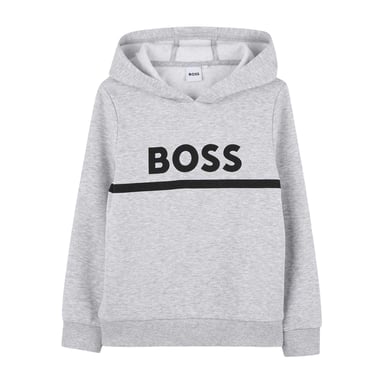 Boss - Kapuzenpullover für Kinder (Grau)