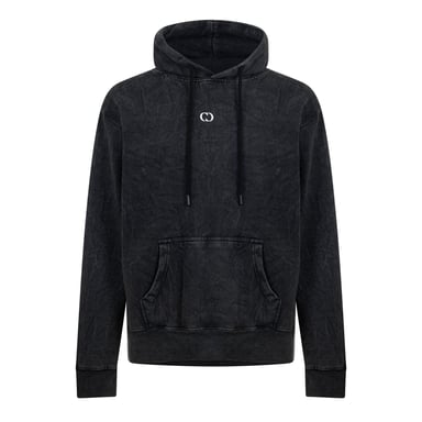 Criminal Damage - Kapuzenpullover für Herren, Gewaschen (Schwärze)