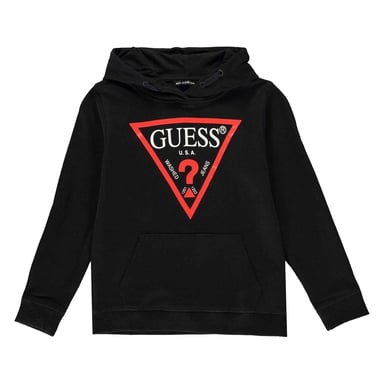 Guess - "Oth" Kapuze mit Kordelzug für Kinder (Schwarz)