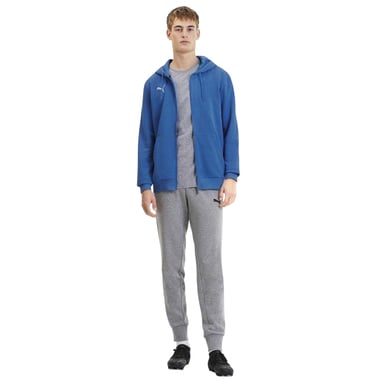 Puma - "TeamGoal 23 Casuals" Hoodie mit durchgehendem Reißverschluss für Herren (Stahlblau)