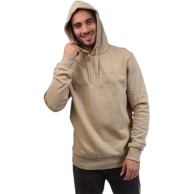 Gant - "Archive Shield" Kapuzenpullover für Herren, Regulär (Beige)