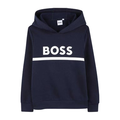 Boss - Kapuzenpullover für Kinder (Marine)