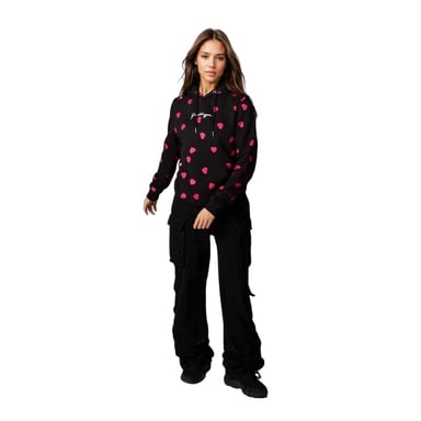 Hype - Kapuzenpullover für Damen (Schwarz)