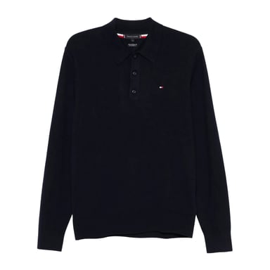 Tommy Hilfiger - Poloshirt für Herren, Baumwolle Kaschmir (Himmelblau)