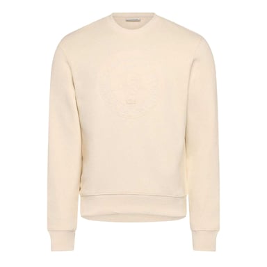 Lacoste - Sweatshirt für Damen, Baumwolle, leger (Cremefarbe)