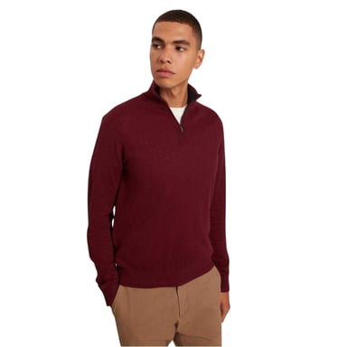 Ted Baker - Pullover für Herren, Merinowolle (Ochsenblutrot)