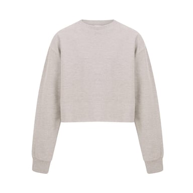 Miso - Kurzes Sweatshirt für Damen (Haferflocken)