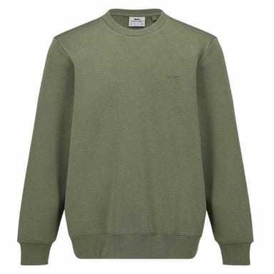 Slazenger - Sweatshirt für Herren, Rundhalsausschnitt, Fleece (Khaki)