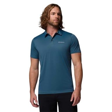 Columbia - Poloshirt für Herren, kurzärmlig (Blau)