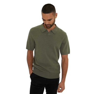 Threadbare - Poloshirt für Herren (Dunkler Salbei)