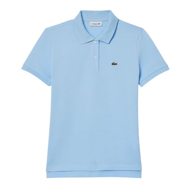 Lacoste - Poloshirt für Damen, Kurzgröße (Blau)