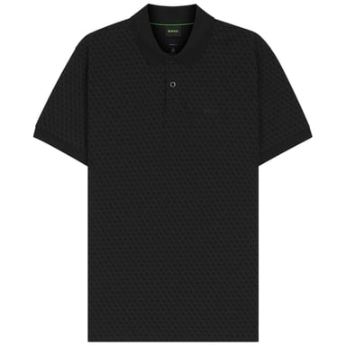 Boss - Poloshirt für Herren, Piqué (Schwarz)
