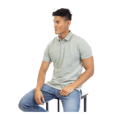 Peter Werth - "Molton" Poloshirt für Herren, Regulär (Grau)