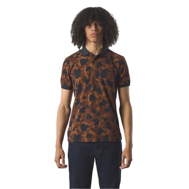 Pretty Green - Poloshirt für Herren, kurzärmlig (Braun)