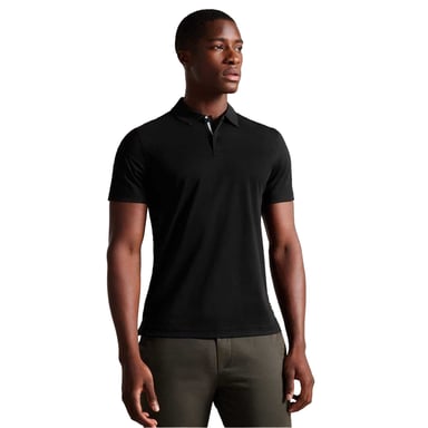 Ted Baker - "Zeiter" Poloshirt für Herren, Baumwolle (Schwarz)