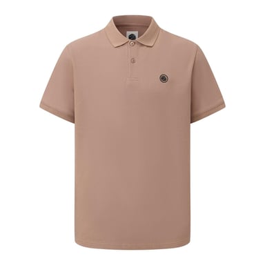 Pretty Green - Poloshirt für Herren, Baumwolle (Dunkelbeige)