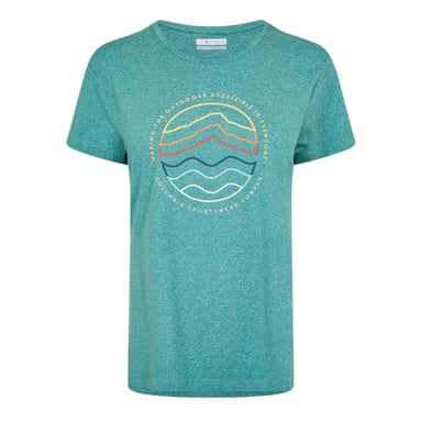 Columbia - "Sloan Ridge" T-Shirt für Damen (Petrol)