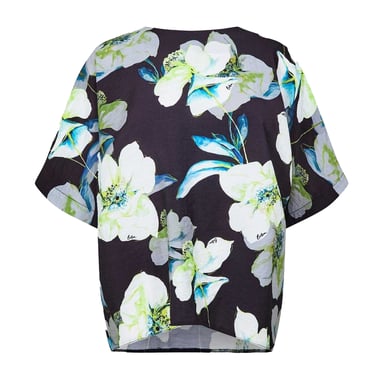 Biba - T-Shirt für Damen, Leicht (Floral)