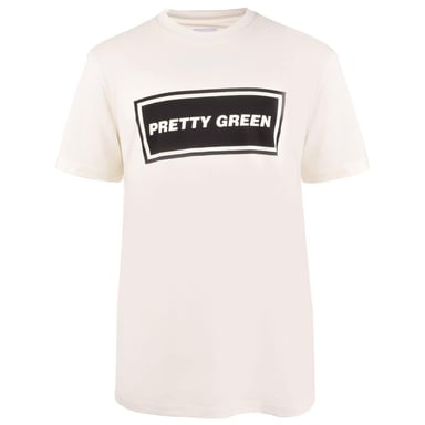 Pretty Green - "Iconic" T-Shirt für Herren (Weiß)