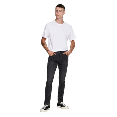 Only and Sons - T-Shirt für Herren, Rundhalsausschnitt, Übergroß (Weiß)