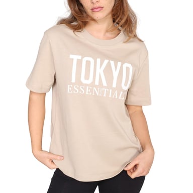 Blank Essentials - "Tokyo" T-Shirt für Damen (Sommer Sandgelb)
