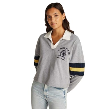 Tommy Jeans - Sweatshirt für Damen, Baumwolle (Grauheide)