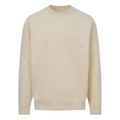 Blank Essentials - Sweatshirt für Herren/Damen Unisex (Sommer Sandgelb)