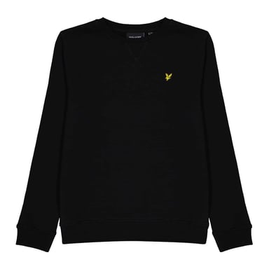Lyle & Scott - Sweatshirt für Kinder, Rundhalsausschnitt (Samtschwarz)