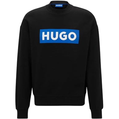 Hugo - "Niero" Sweatshirt für Herren, Rundhalsausschnitt (Schwarz)