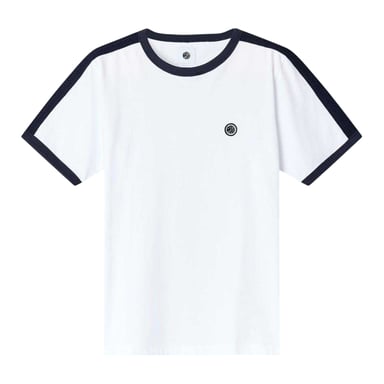 Pretty Green - "Denton" T-Shirt für Herren, Baumwolle, Regulär (Weiß)