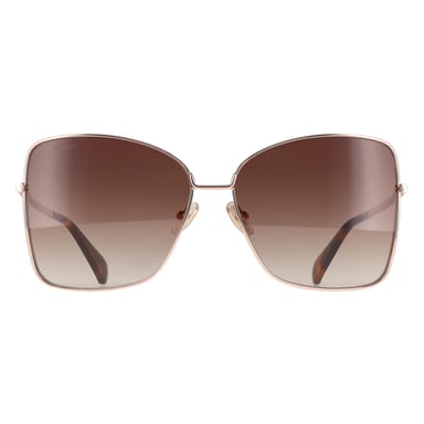 Max Mara MM0097 Menton 1 28F glänzend rose gold braun Verlauf Sonnenbrille