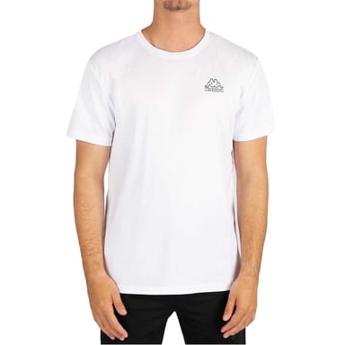 Kappa - T-Shirt für Herren, Regulär (Weiß)