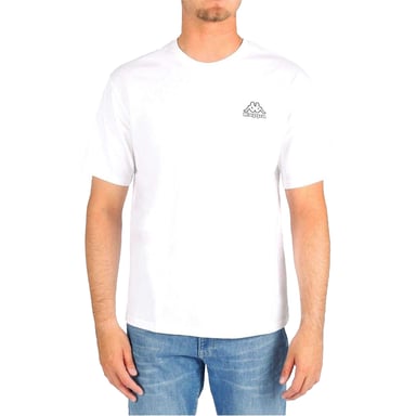 Kappa - T-Shirt für Herren, Baumwolle (Weiß)