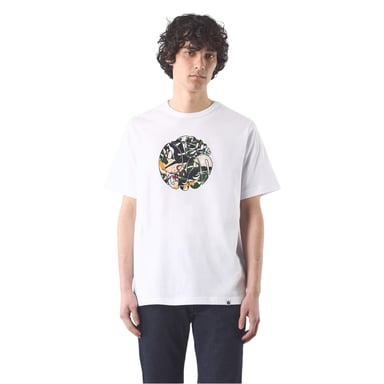 Pretty Green - "Convergence" T-Shirt für Herren, Regulär (Weiß)