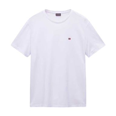 Napapijri - "Salis" T-Shirt für Herren, kurzärmlig (Leuchtend Weiß)