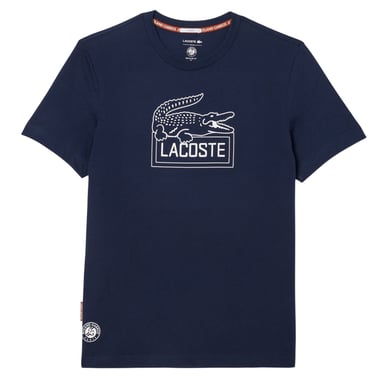 Lacoste - "Roland Garros Edition" T-Shirt für Herren (Blau)