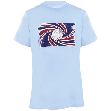 Pretty Green - T-Shirt für Herren, Logo (Himmelblau)