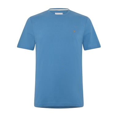 Farah - "Harrow" T-Shirt für Herren, kurzärmlig (Blau)