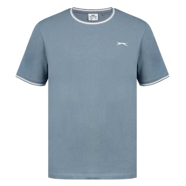 Slazenger - T-Shirt für Herren, Baumwolle (Graublau)