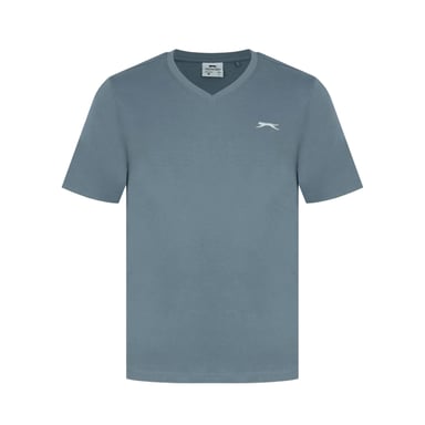 Slazenger - T-Shirt für Herren, Baumwolle (Graublau)