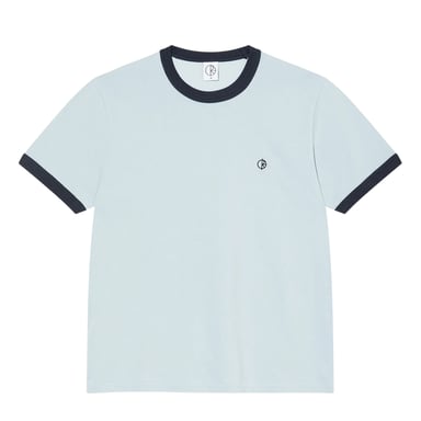 Pretty Green - T-Shirt für Herren, Logo (Hellblau)