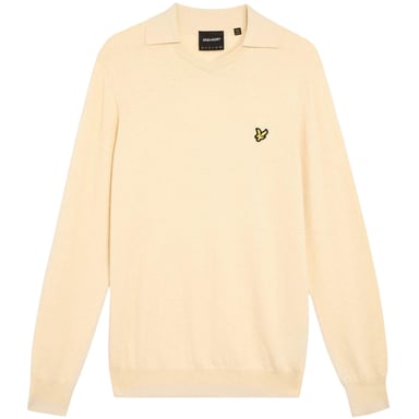 Lyle & Scott - Pullover für Herren, Mit Kragen (Gelb)