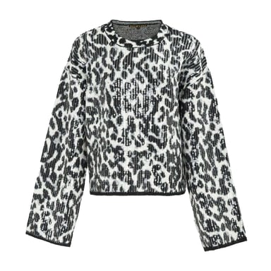 Biba - Pullover für Damen (Schwarz/Grau)