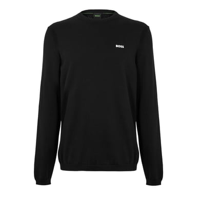 Boss - Pullover für Herren, Rundhalsausschnitt (Schwarz)