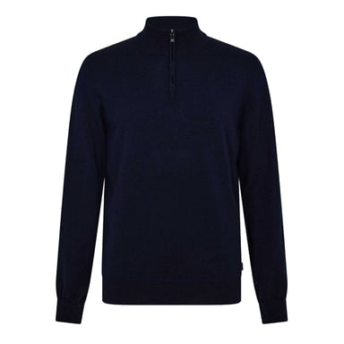 Boss - "Ebenji" Pullover für Herren, Feinstrick (Dunkelblau)