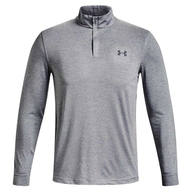 Under Armour - "Playoff 2.0" Oberteil für Herren, mit kurzem Reißverschluss (Grau)