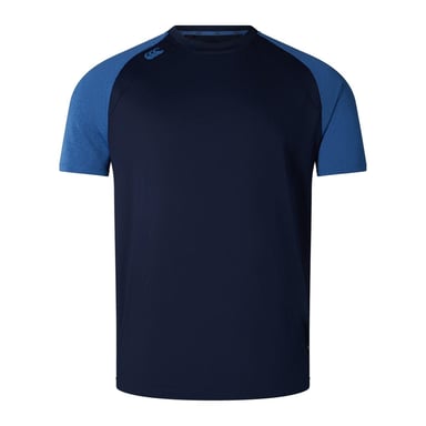 Canterbury - "Elt" T-Shirt für Herren, Rundhalsausschnitt, Athletisch, Schmal, Raglanärmel (Marineblau Marl)
